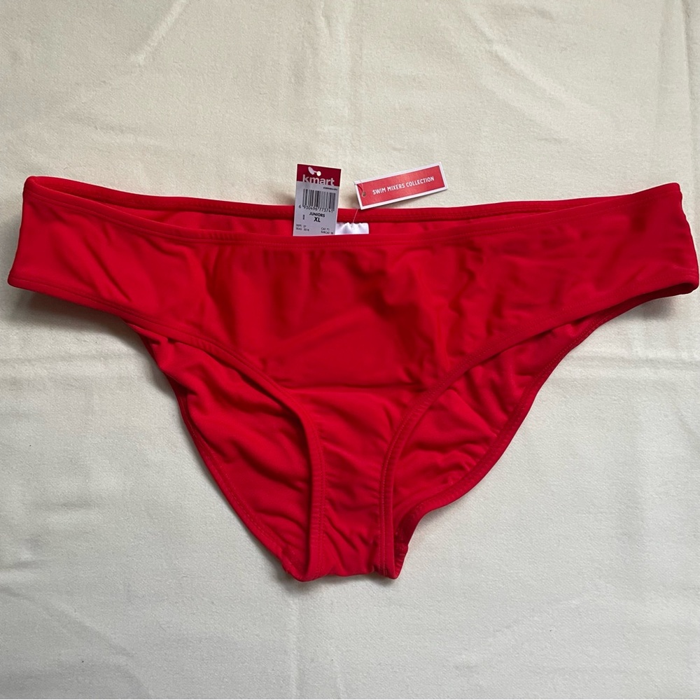 Kmart Red Bikini Bottoms | Swim Mixers Collection
